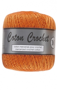 coton crochet orange 041