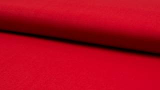 tissu Coton uni rouge 215