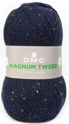 magnum tweed dmc bleu marine 636