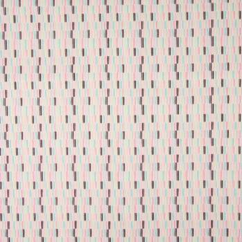 tissu coton poplin short stripes white k29047-150
