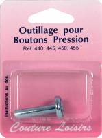 OUTILLAGE POUR POSE DE BOUTONS H446