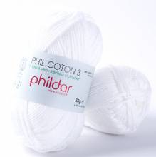 phil coton 3 blanc