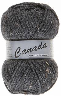 Laine Canada tweed gris foncé 425