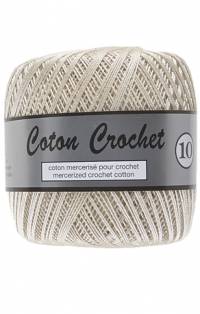 coton crochet écru 016