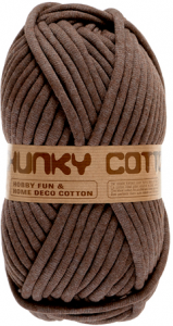 chunky cotton marron 793