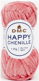  happy chenille dmc rose 13*