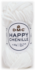 happy chenille dmc blanc 20
