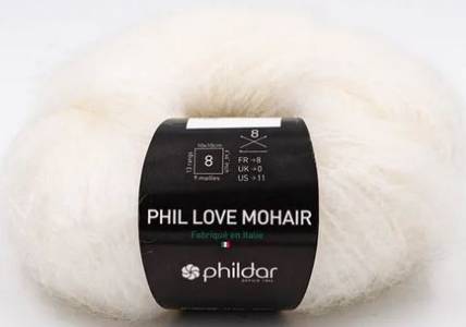 phil love mohair craie