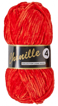 chenille 4 rouge vif 044