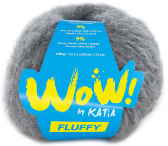 wow fluffy 82 gris foncé