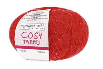 cosy tweed 02 rouge