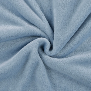 tissu polaire doudou uni gris/bleu kc8142-003d