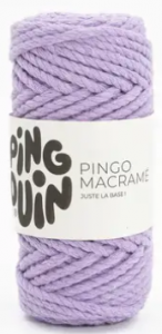 Pingo Macramé lilas