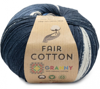 fair cotton granny 309 bleu marine