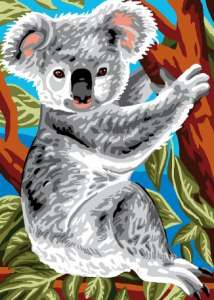 canevas 32x50 koala