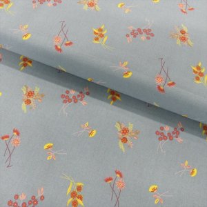 Tissu Coton Imprimé Creanous 108 cm de Largeur 100% Coton vendu par 50 cm - ditzy floral