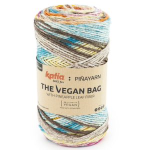 the vegan bag colors - 100 - Orange-Turquoise-Fuchsia