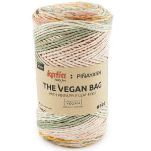 the vegan bag colors - 102 - Rouille-Rosé-Vert