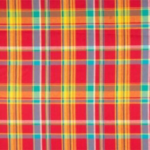 Tissu Madras Creanous vendu par 50 cm 140 cm Largeur 100% Coton 110 g/m² - 009