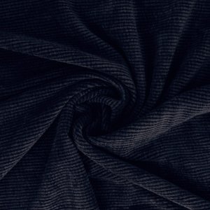 Tissu Velours Côtelé Créanous 150 cm 330 g/m² 85% Polyester vendu par 50 cm - marine 27
