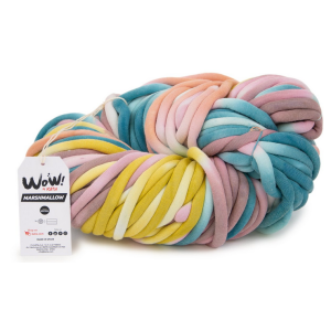 wow marshmallow - 302 - Rosé-Turquoise-Jaune citron