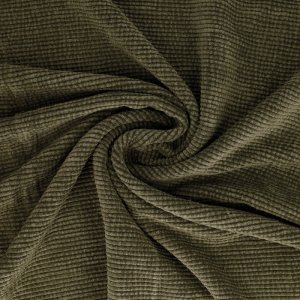 Tissu Velours Côtelé Créanous 150 cm 330 g/m² 85% Polyester vendu par 50 cm - kaki 57