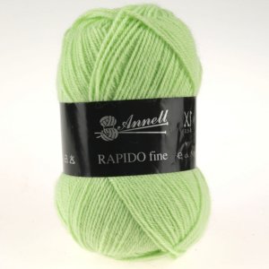 Fil à Tricoter Annell Rapido Fine 100% Acrylique 50g 215m - 8223 pistache