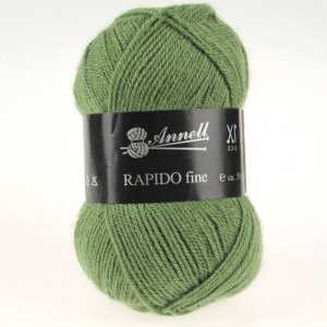 Fil à Tricoter Annell Rapido Fine 100% Acrylique 50g 215m - 8244 vert beige