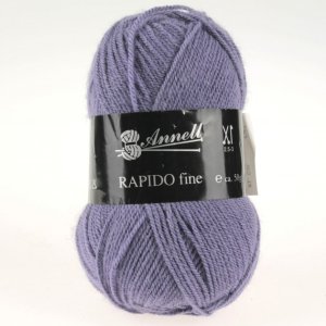 Fil à Tricoter Annell Rapido Fine 100% Acrylique 50g 215m - 8264 lilas foncé