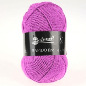Fil à Tricoter Annell Rapido Fine 100% Acrylique 50g 215m - 8280 chartreuse