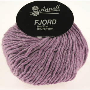 Fil Annell Fiord 50% Laine 50% Acrylique 50g 67m Aiguille 5-6 - 8650 lilas