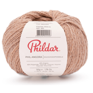 phil angora  60% polyamide - 40% angora  50 g 200m - angora camel