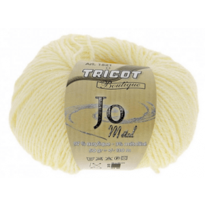 jo metal - laine jo métal écru 03