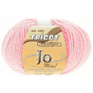 jo metal -  laine jo métal rose 016