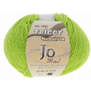 jo metal -  laine jo métal anis 019