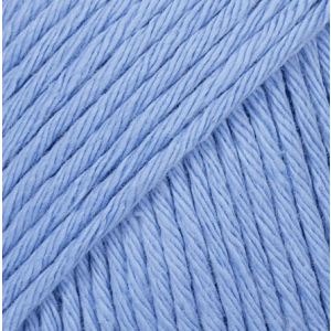 Fil à Tricoter Drops Design Paris 100% Coton 50g 75m Aiguille 5 - bleu bleuet 73
