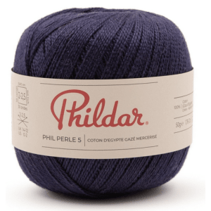 Phil perle 5 - bleu nuit