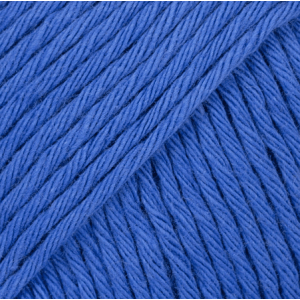 Fil à Tricoter Drops Design Paris 100% Coton 50g 75m Aiguille 5 - bleu roi 09