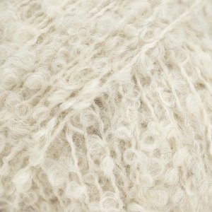 Fil à tricoter Drops Design Alpaca Bouclé 80 % alpaga 50 g - bouleau