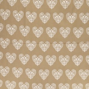 Tissu Coton Amor 140 cm Largeur 100% Coton 112 g/m² vendu par 50 cm - galet 40
