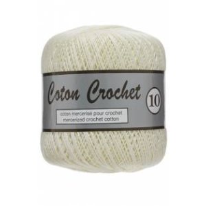 coton crochet - coton crochet vanille 844