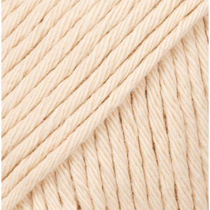 Fil à Tricoter Drops Design Paris 100% Coton 50g 75m Aiguille 5 - creme 75
