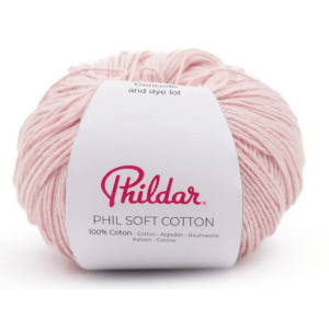 Fil Phildar Soft Cotton 50g 100% Coton Aiguille 3 - dragée