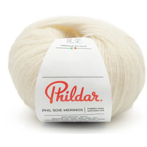 phil soie merinos - ecru