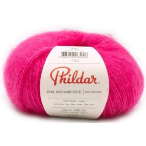 Phil mohair soie - Phil mohair soie fuchsia