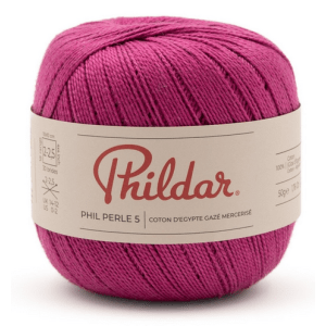 Phil perle 5 - fuschia