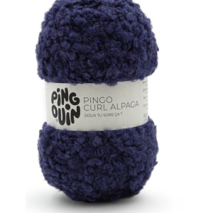 pingo curl alpaga - glycine foncée