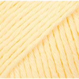 Fil à Tricoter Drops Design Paris 100% Coton 50g 75m Aiguille 5 - jaune clair 19