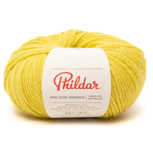 phil soie merinos - jaune d'or