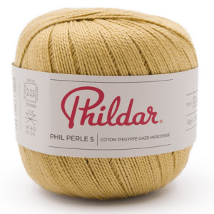 Phil perle 5 - jaune d'or